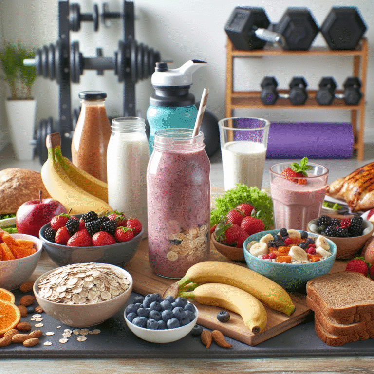 qué alimentos consumir antes y después de entrenar en casa