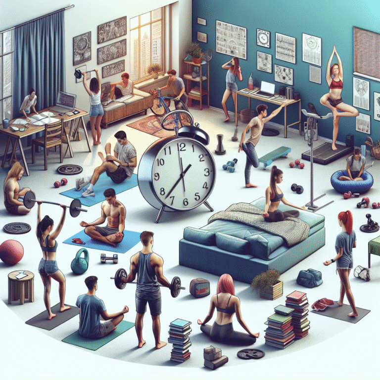 entrenamiento en casa para estudiantes: maximiza tu tiempo