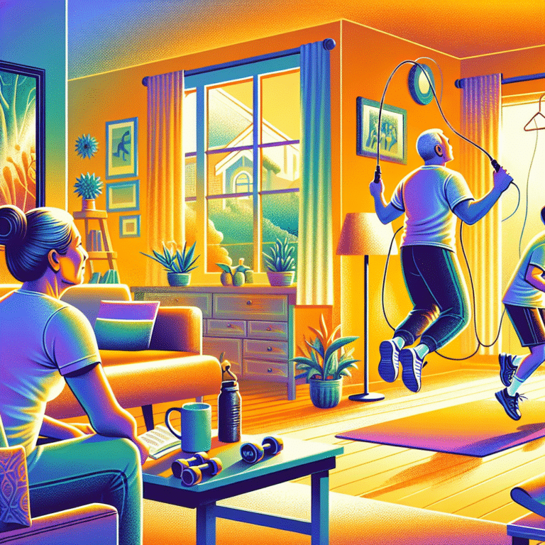 ejercicios de cardio en casa: quema calorías desde tu salón